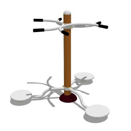 NT52T Alisio Triple | Aparell de Cintura Biosaludable d'Exterior